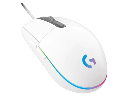 Mouse Logitech G203 Lightsync White