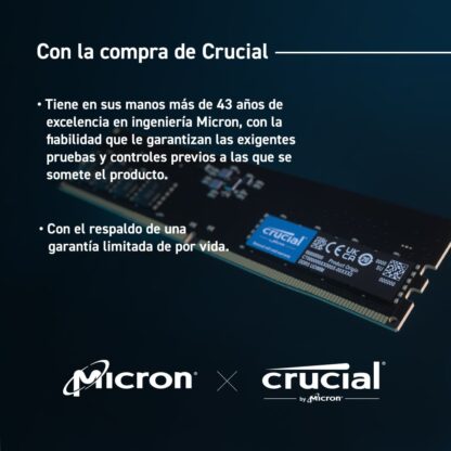 Memoria RAM DDR5 Crucial